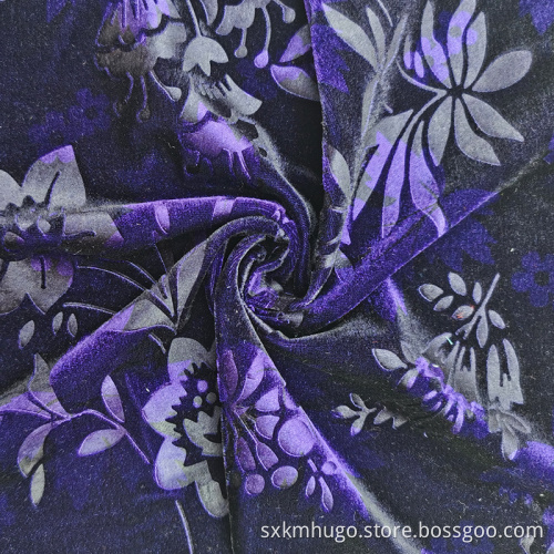 Well Transported Crushed Velvet Fabric Good Sales